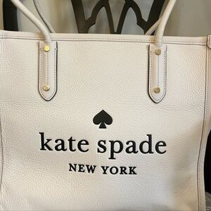 Kate Spade Ella Tote In Parchment NWOT